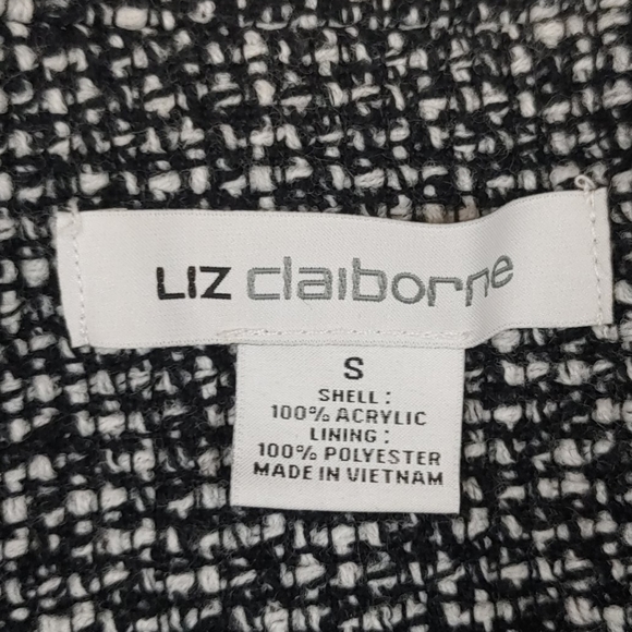 Liz Claiborne Tweed Jacket Size Small. - Picture 9 of 9